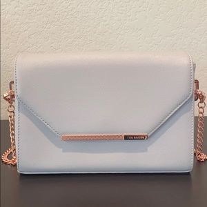 NWOT: Ted Baker London Grey Crossbody Purse